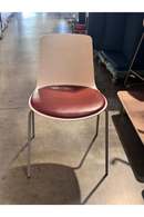 USED Allsteel Coalesce Guest Chair – Burgundy and White