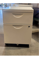 USED Mobile Box/File Pedestal – White