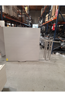 USED Hi5 Furniture Square Table – 60" x 60", Light Gray