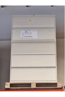 USED 5-Drawer Lateral File Cabinet – Light Putty