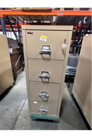 USED FireKing 4-Drawer Vertical File Cabinet