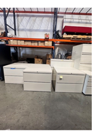 USED Metal 2-Drawer Lateral File Cabinet – Beige
