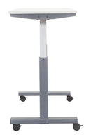 Office Star Products Producto HT ADJ TBLE 2/CTNS TAPA GRIS/BASE TITANIO 48X24 KD - PHAT2448G7