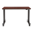 Office Star Products HT ADJ TBLE 2/CAJAS CUBIERTA MAH/BASE NEG 48X24 KD - PHAT2448M3