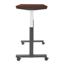 Office Star Products HT ADJ TBLE 2/CAJAS CUBIERTA MAH/BASE NEG 48X24 KD - PHAT2448M3