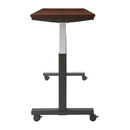 Office Star Products ADJ TBL 2/CTNS MAH TOP/BLK BASE 60X24 KD - PHAT2460M3