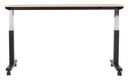 Office Star Products ADJ TBL 2/CTNS MPL TOP/BLK BASE 72X24 KD - PHAT2472P3