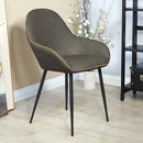 Ave Six by Office Star Products PIPER CHAIR IN SMOKE - PPR