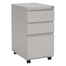 Office Star Products PEDESTAL CERRADO DE 22" CON RUEDAS - PTC22BBF