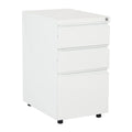 Office Star Products 22" CLOSED TOP PEDESTAL WITH CASTERS - PTC22BBF