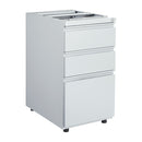 Office Star Products PEDESTAL DE 22" DE CIMA ABIERTA CON DESLIZADORES AJUSTABLES - PTO22BBF