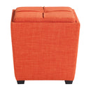 Ave Six by Office Star Products OTOMANA DE ALMACENAMIENTO ROCKFORD EN GRIS PALOMA - RCK361-M