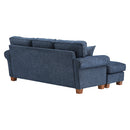 Ave Six by Office Star Products Sofá Seccional con Brazos Redondeados RYLEE