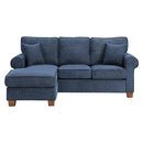 Ave Six by Office Star Products Sofá Seccional con Brazos Redondeados RYLEE