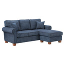 Ave Six by Office Star Products Sofá Seccional con Brazos Redondeados RYLEE