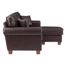 Ave Six by Office Star Products Sofá Seccional con Brazos Redondeados RYLEE