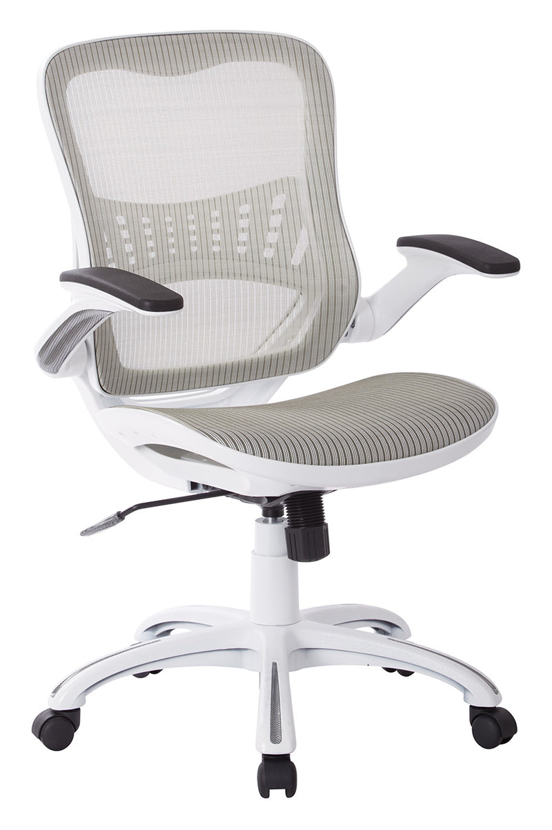 Ave Six by Office Star Products RILEY OFFICE CHAIR WITH BLACK MESH - RLY26
