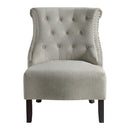 OSP Accents by Office Star Products SILLÓN BAJO TAP. EVELYN - SB586-B