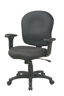 Silla de oficina con asiento tipo montura y brazos acolchados suaves ajustables - SC66-231