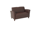 Office Star Products SOFÁ DE DOS PLAZAS DE CUERO VINO SL2272EC6