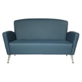 Office Star Products LOVESEAT IN DILLON BLUE FABRIC - SL50552