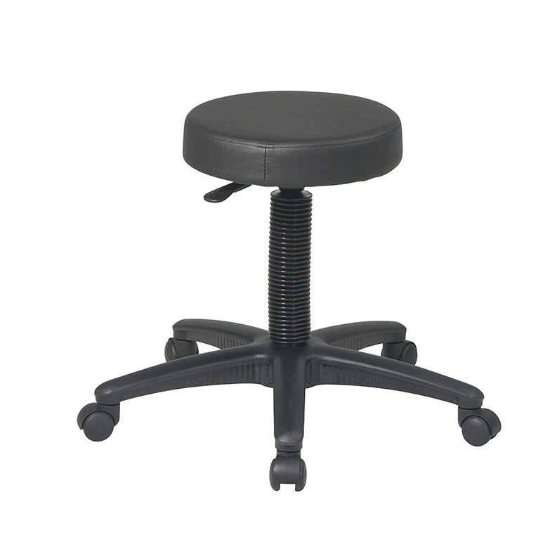 Backless Stool with Nylon Base ST215 by Office Star - ST215