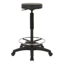Backless Stool with Nylon Base - Product Photo 1