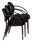 Fabric Stack Chair with Arms - Product Photo 6