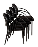 Fabric Stack Chair with Arms - Product Photo 8