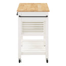 OSP Designs by Office Star Products CARRO DE COCINA STAFFORD CON ENCIMERA DE MADERA - STFW-11