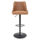 Taburete giratorio de altura regulable SYLMAR de Ave Six by Office Star Products - SYL-P4