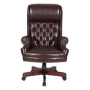 Silla ejecutiva tradicional de lujo con respaldo alto Office Star - TEX228-JT4
