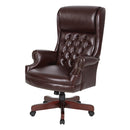 Silla ejecutiva tradicional de lujo con respaldo alto Office Star - TEX228-JT4