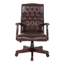 Office Star Traditional Executive Chair with Padded Arms - TEX232-JT4