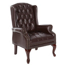Silla tradicional estilo Queen Anne de Office Star - TEX234-JT4