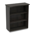 Office Star Products 3-SHELF BOOKCASE / OPEN HUTCH, DARK ROAST - TUX-55