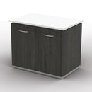 Office Star Products TUXEDO WHT/SGW-2/CTNS-MUEBLE DE ALMACENAMIENTO DE DOS PUERTAS 36WX20DX29H - TUXWHTSGW-13