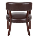 Sillón tradicional para visitas con respaldo envolvente de Office Star - TV230