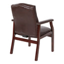 Sillón de Visitas Tradicional con Brazos Acolchados de Office Star - TV233-JT4
