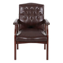 Sillón de Visitas Tradicional con Brazos Acolchados de Office Star - TV233-JT4