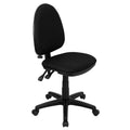 FLASH Mid-Back Fabric Multi-Functional Task Chair with Adjustable Lumbar Support - WL-A654MG