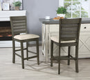 Ave Six by Office Star Products TABURETE DE BARRA CON RESPALDO DE REJILLA WALDEN 24" - WLD24AG-L32