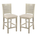 Ave Six de Office Star Products TABURETE DE MOSTRADOR WALDEN CON RESPALDO DE REJILLA DE 24" - WLD24AW-L32