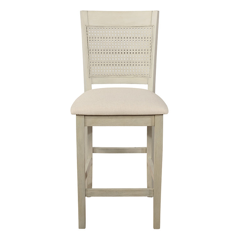 Ave Six by Office Star Products WALDEN 24" CANE BACK COUNTER STOOL - WLD24AW-L32