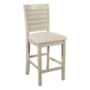 Ave Six de Office Star Products TABURETE DE MOSTRADOR WALDEN CON RESPALDO DE REJILLA DE 24" - WLD24AW-L32