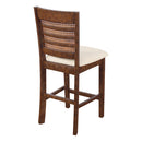 Ave Six by Office Star Products WALDEN TABURETE DE MOSTRADOR CON RESPALDO DE REJILLA DE 24" - WLD24BB-L32