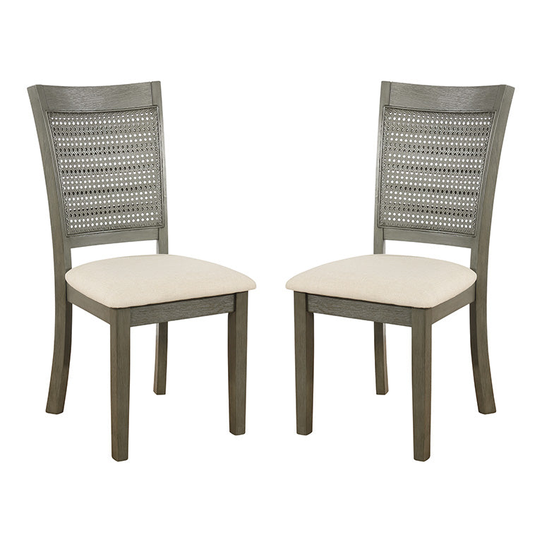 Ave Six by Office Star Products WALDEN CANE BACK DINING CHAIR 2-PACK - WLDAG-L32