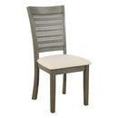 Ave Six by Office Star Products SILLA DE COMEDOR CON RESPALDO DE REJILLA WALDEN PAQUETE DE 2 - WLDAG-L32