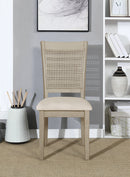 Ave Six by Office Star Products WALDEN CANE BACK DINING CHAIR 2-PACK - WLDAW-L32