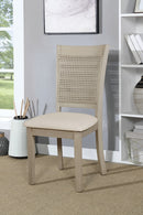 Ave Six by Office Star Products WALDEN CANE BACK DINING CHAIR 2-PACK - WLDAW-L32